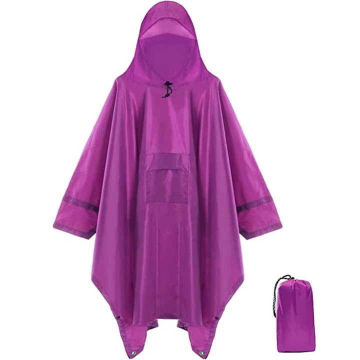 Drune | Regenponcho Mit Kapuze