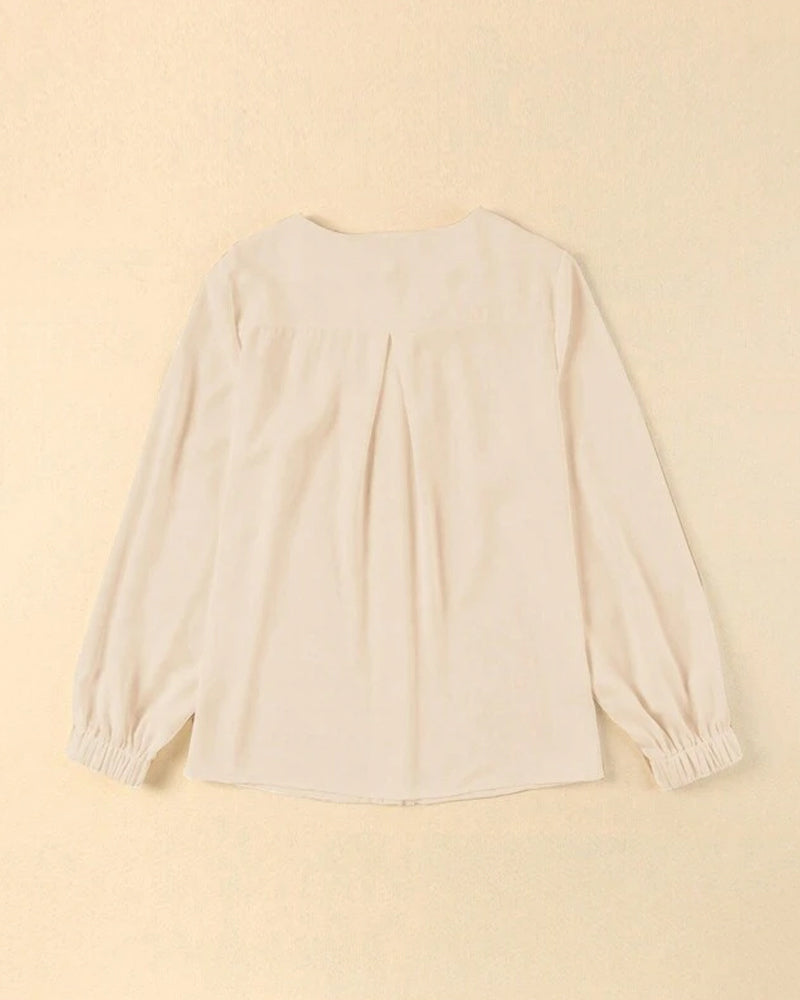 Drune | Elegante Bluse mit Falten