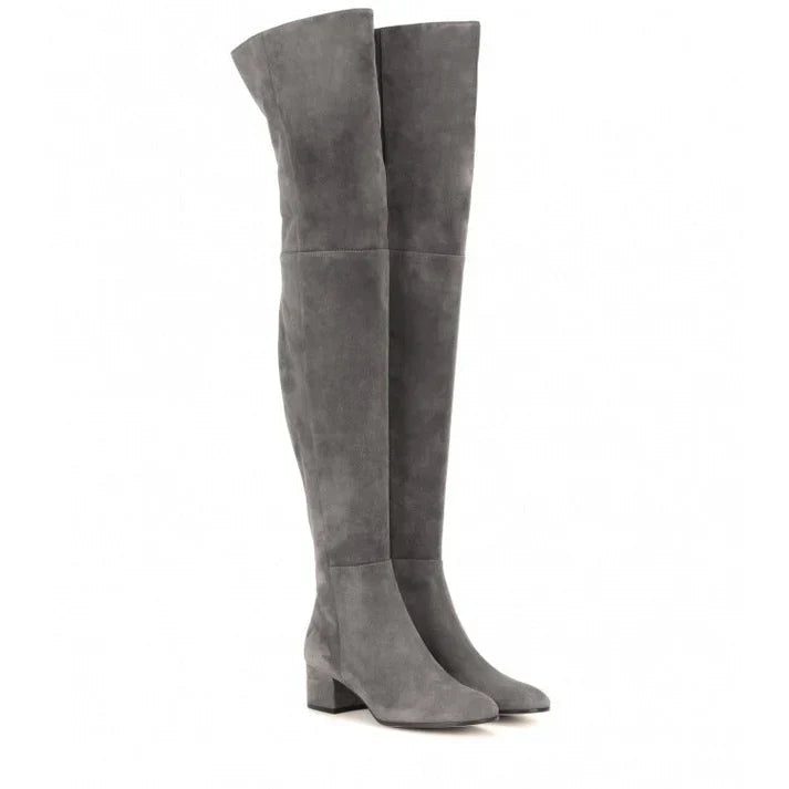 Drune | Stiefel Für Damen - Quadratischer Absatz