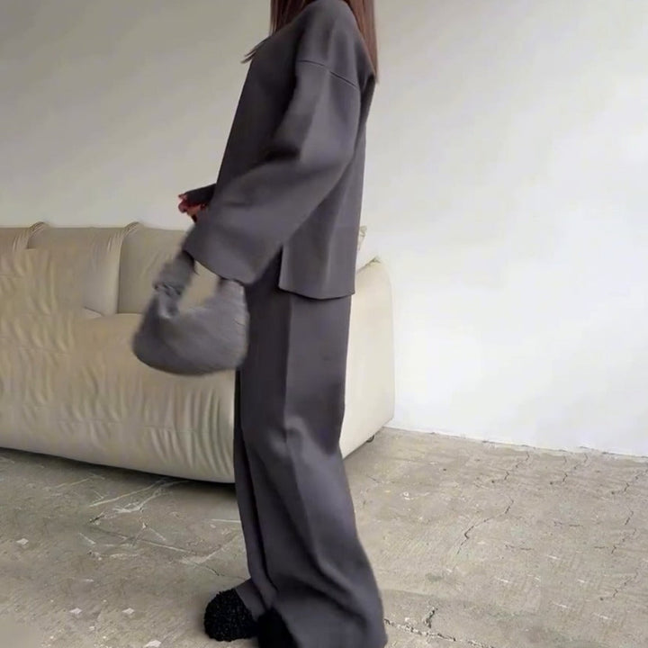 Drune | aus Strickpullover und Hose für Damen - Luce