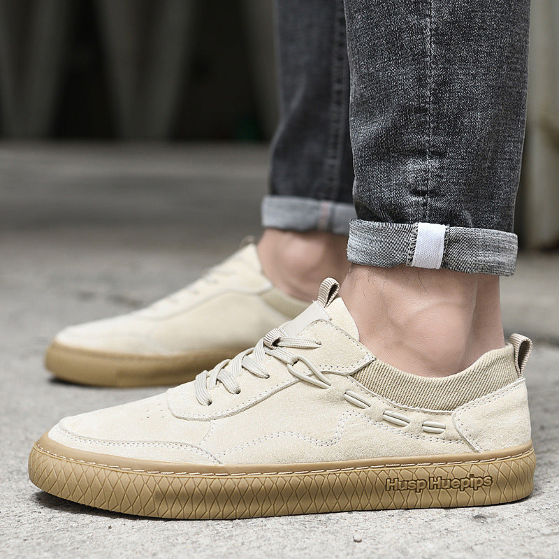 Modische Wildleder Sneakers für Herren Drune