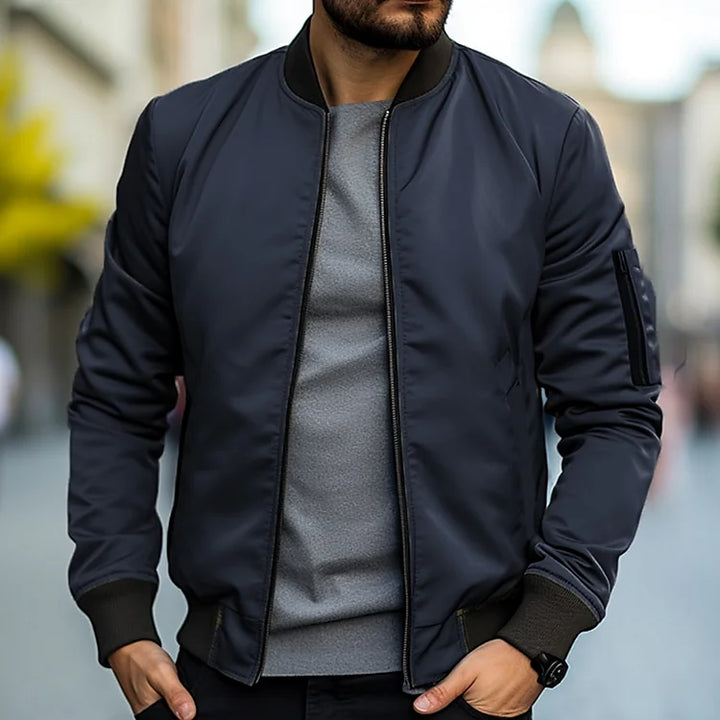 Drune | Herren-Bomberjacke - Reißverschlusstasche