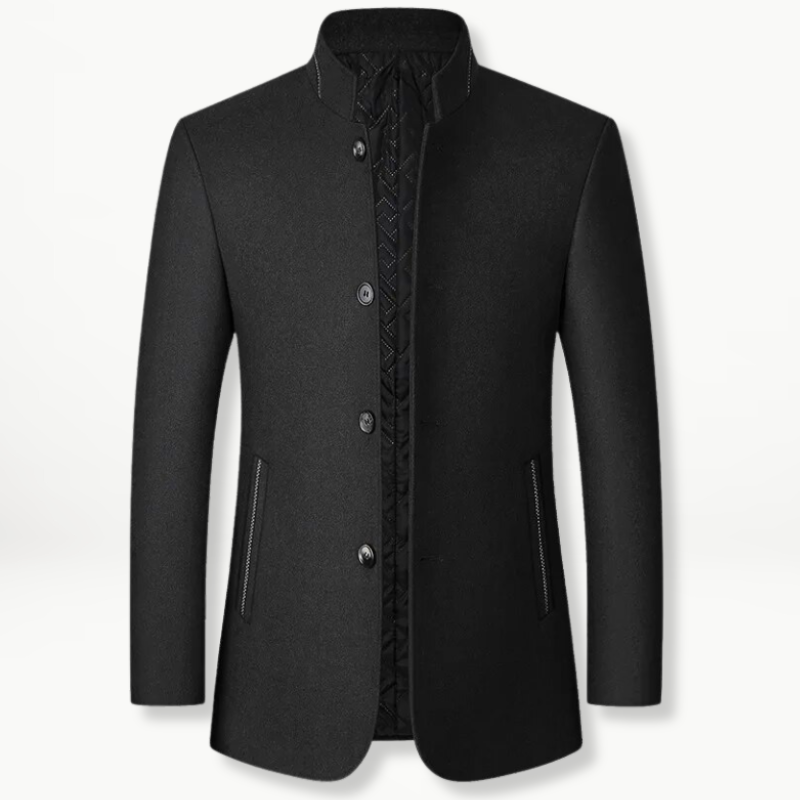 Drune | Jacke mit Knöpfen Wollmischung Klassisch, Elegant