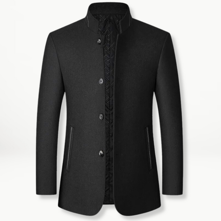 Drune | Jacke mit Knöpfen Wollmischung Klassisch, Elegant