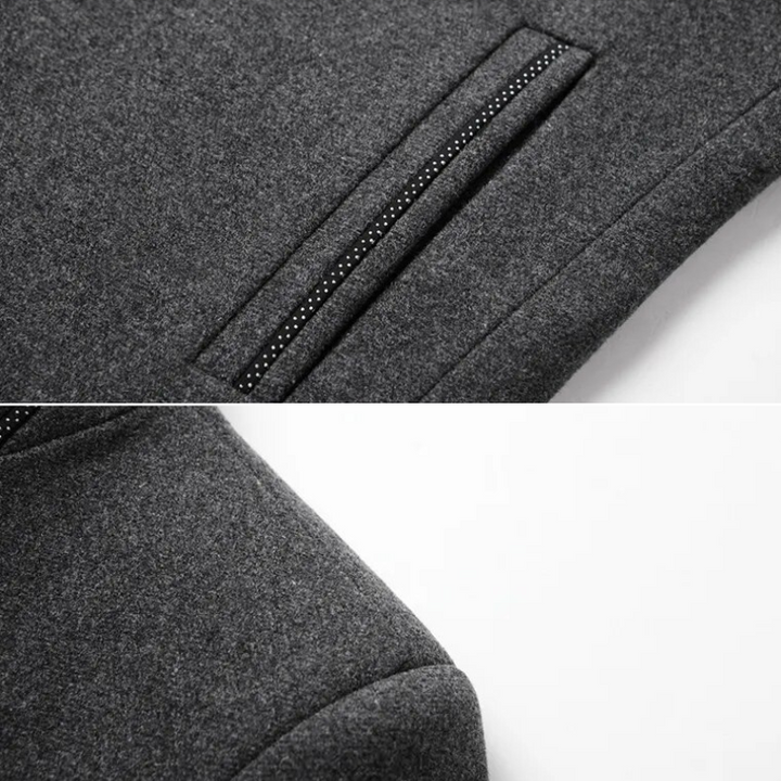 Drune | Jacke mit Knöpfen Wollmischung Klassisch, Elegant