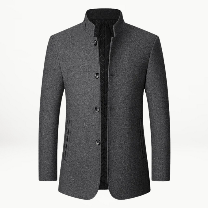 Drune | Jacke mit Knöpfen Wollmischung Klassisch, Elegant