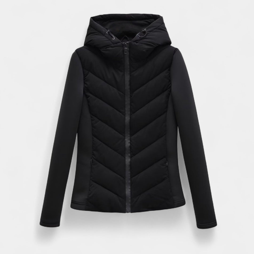 Drune | Modehaus - Damenjacke Steppjacke aus Softshell - windabweisend, wasserabweisend