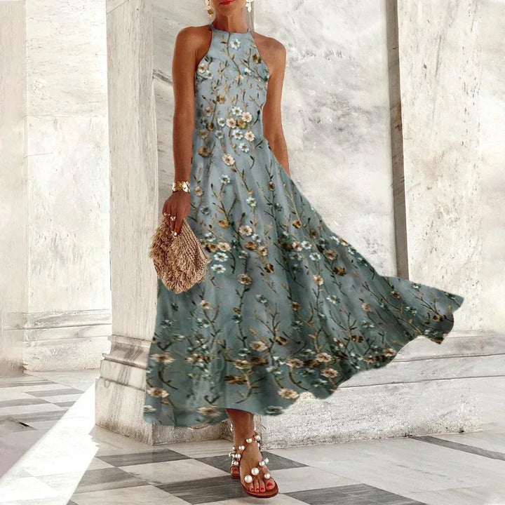 Drune | Ärmelloses Maxikleid mit Halter