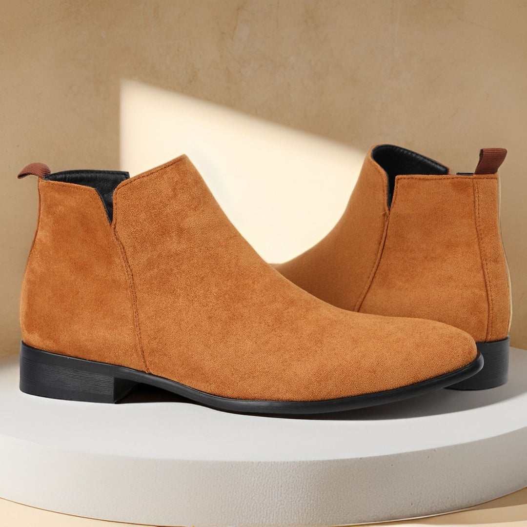 Herren-Chelsea-Boots mit seitlichem Reißverschluss
