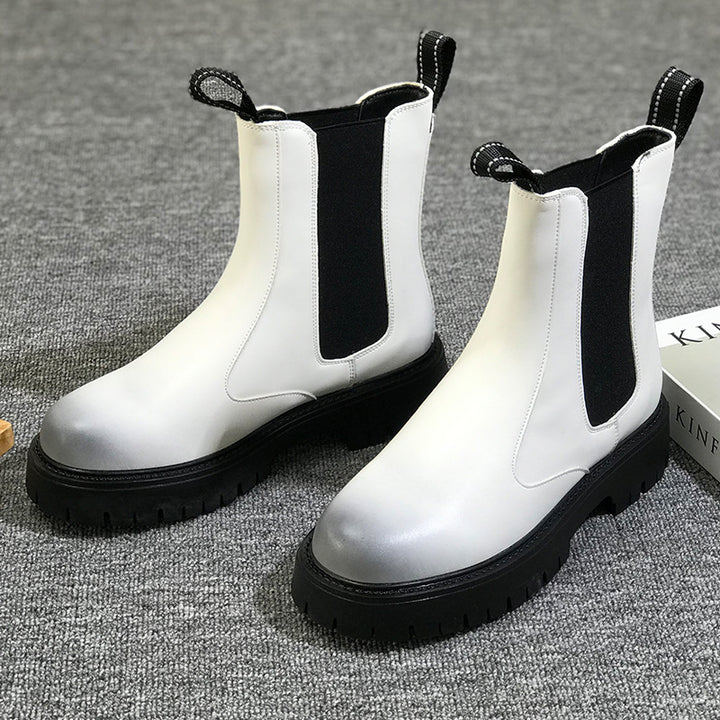 Chelsea-Stiefel für Herren, hohe Ausführung, 21271-K
