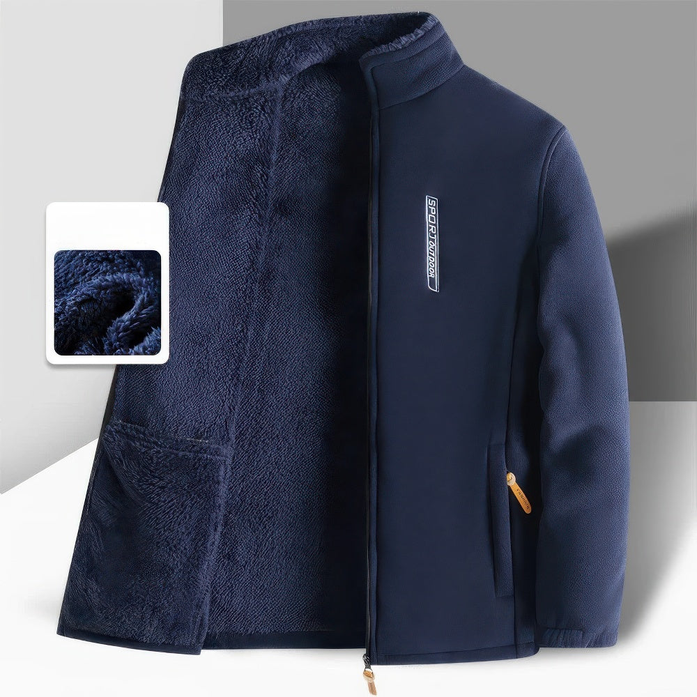 Drune | Fleece-lined winter jacket - Comfortable and stylish