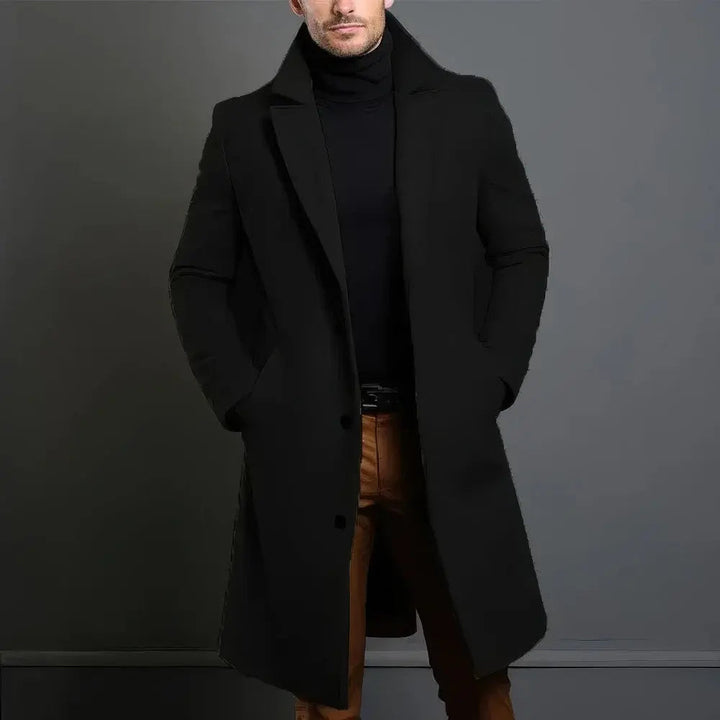 Drune | Luxus Herren Trenchcoat Merino Stil