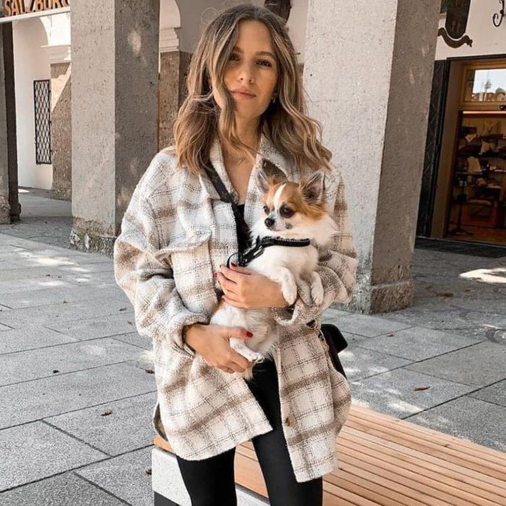 Drune | Shirtjacke - Oversized Fit - Weich und Leicht - Knopfverschluss und Brusttaschen