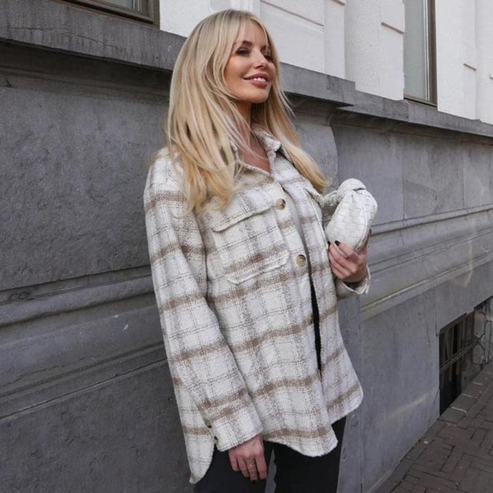Drune | Shirtjacke - Oversized Fit - Weich und Leicht - Knopfverschluss und Brusttaschen