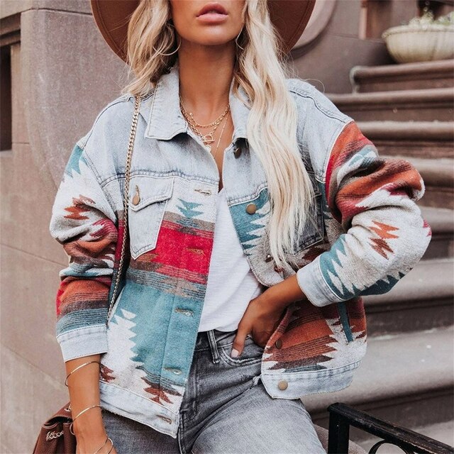 Drune | Elegante und Vintage Aztekische Jacke