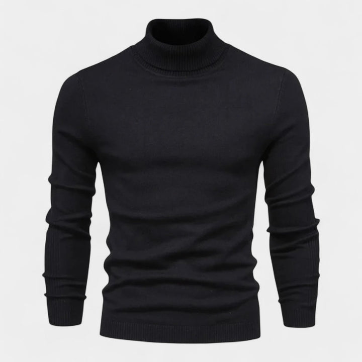 Drune | Modehaus - Gerippter Rollkragenpullover für Herren