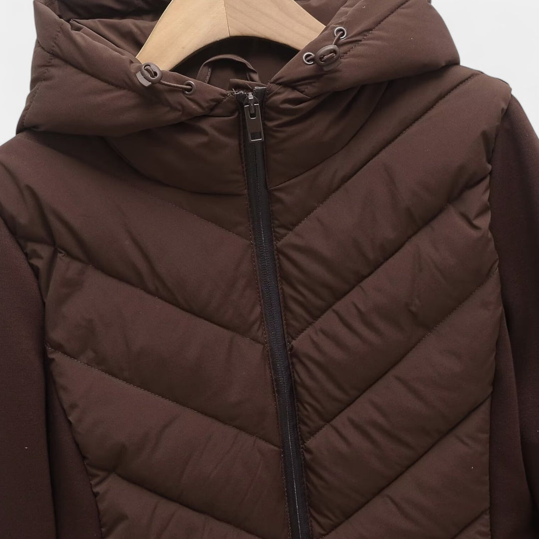 Drune | Modehaus - Damenjacke Steppjacke aus Softshell - windabweisend, wasserabweisend