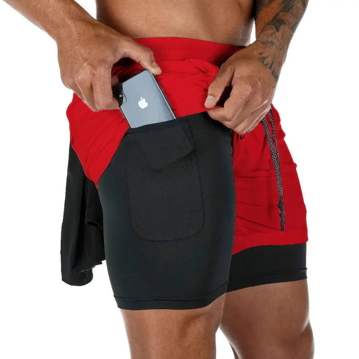 Drune | Camo 2 in 1 Schnell Trocknende Sporthose