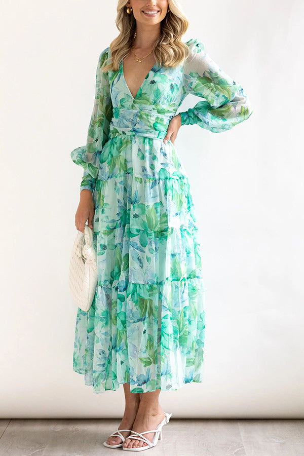 Drune | Wickelkleid Mit Blumenmuster Für Damen
