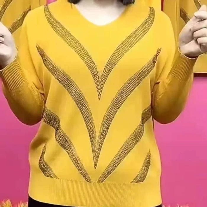 Drune | V-Ausschnitt Pullover Eleganter Zeitloser Stil Ideal für den Winter