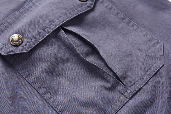 Drune | Stylische Outdoor Cargoshorts Mit Reißverschlusstaschen Für Herren