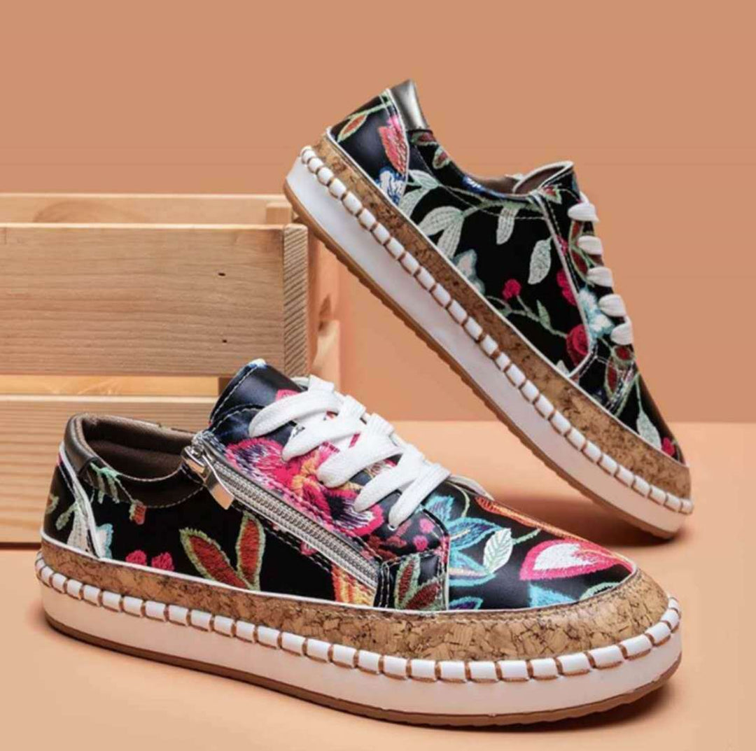 Drune | Vintage Vulkanisierte Damen Schuhe Komfort und Stil