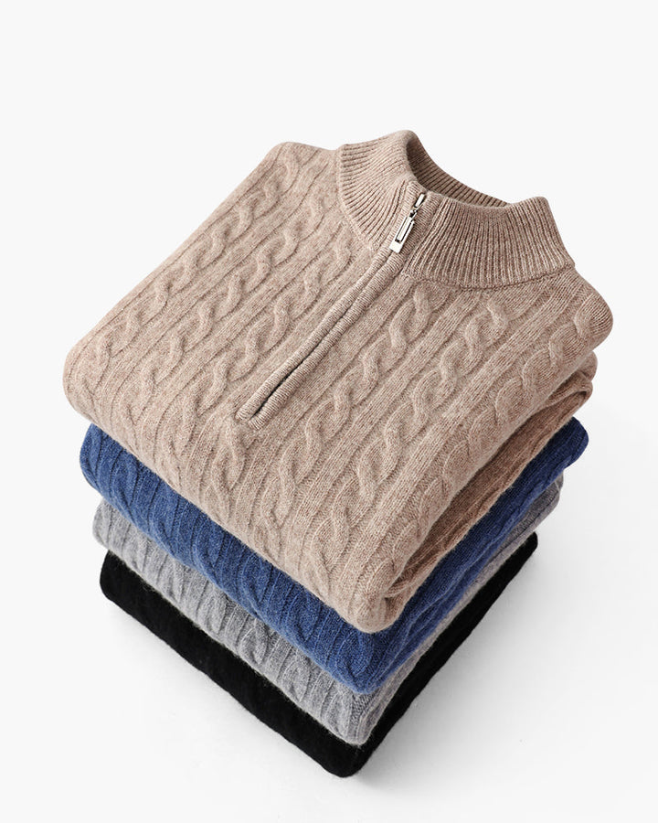 Drune | Pull mit halbem Reißverschluss