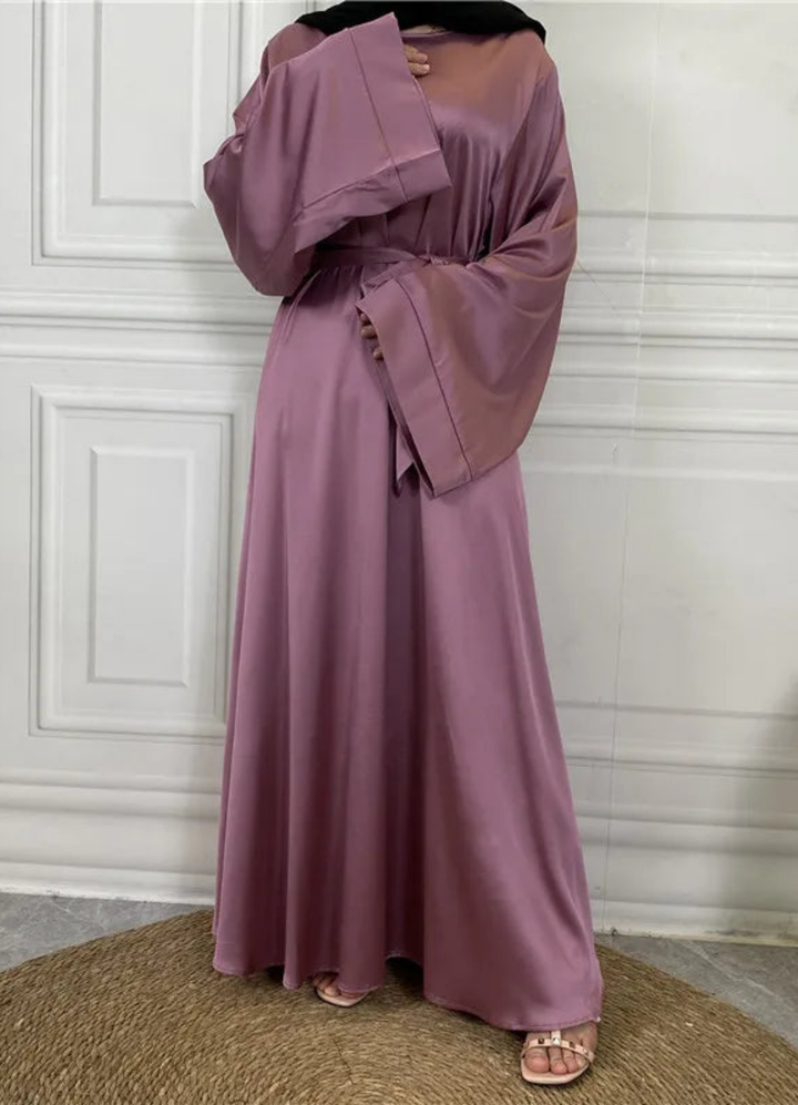 Drune | Klassische Damen Langarm Maxikleid