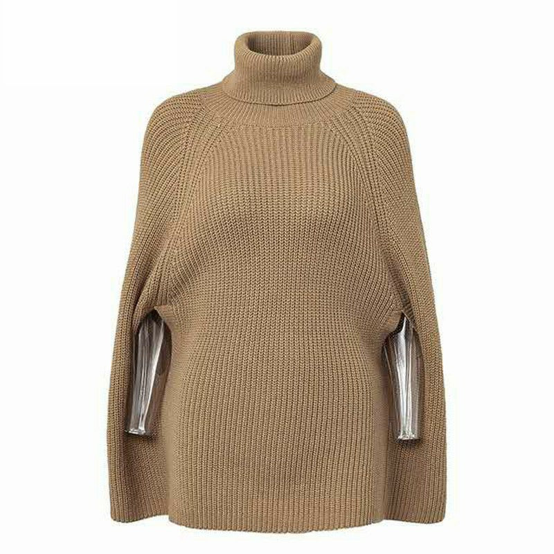 Damen kuscheliger Rollkragenpullover Drune
