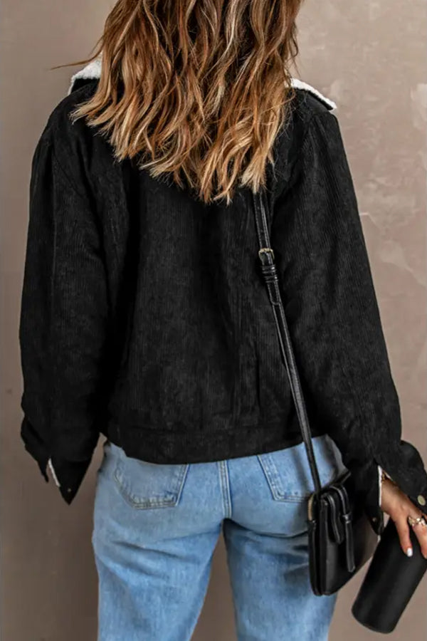 Drune | Lambswool Patchwork Corduroy Jacke