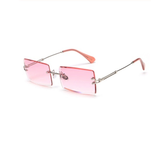 Drune | Modische Rechteckige Sonnenbrille Im Retro Stil