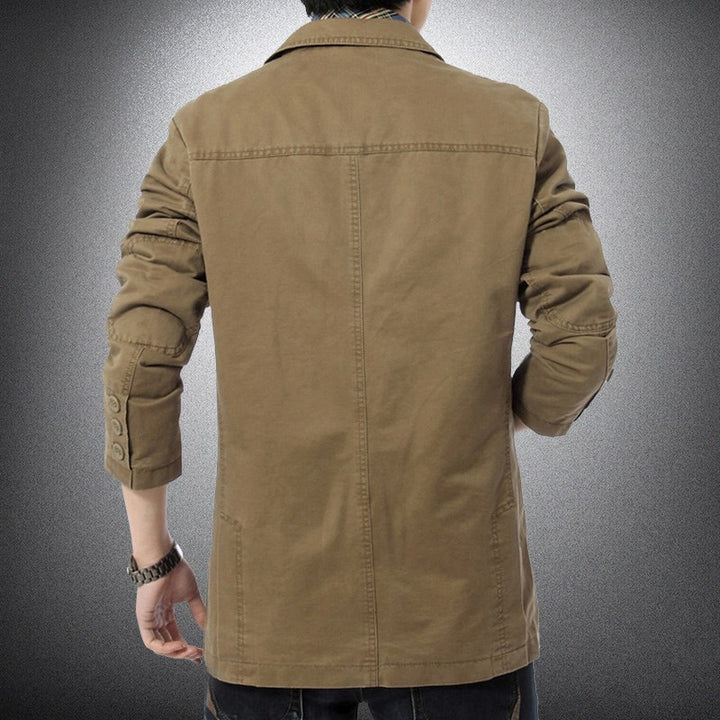 Herren Eleganter Freizeitblazer Drune