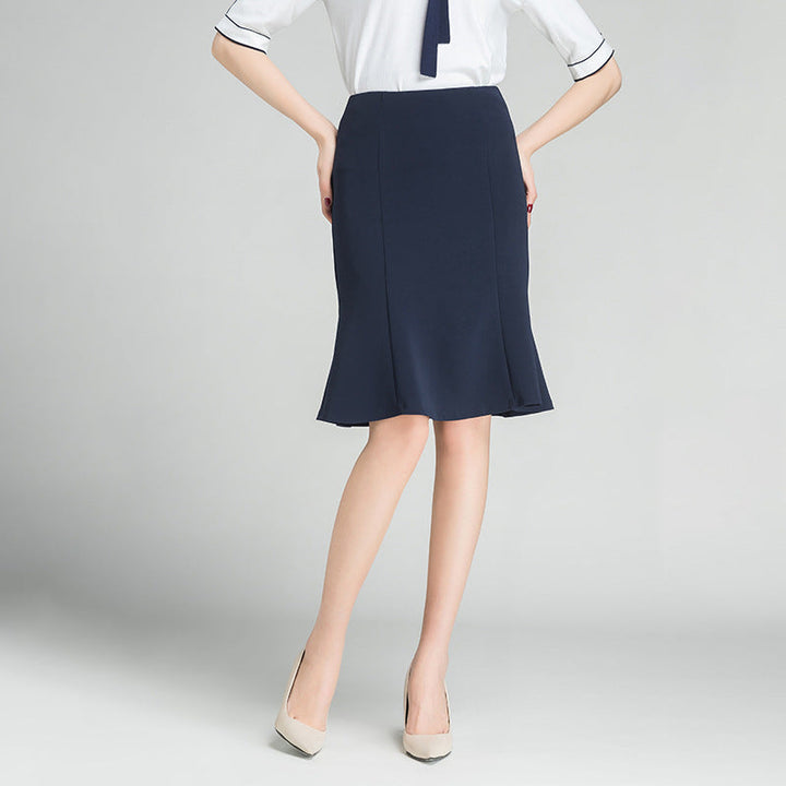 Damen Schwingender Midi-Rock mit eleganter Passform
