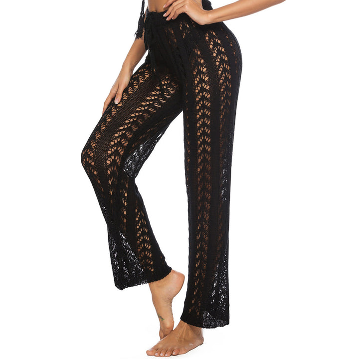 Damen luftige Häkel-Strandhose Drune