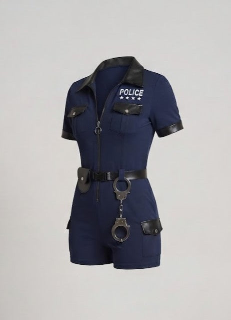 Damen Polizei Overall Drune