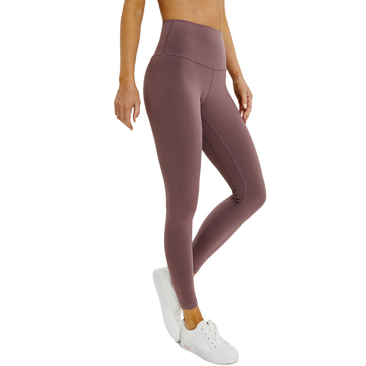 Damen Hochtaillierte Sportleggings mit nahtloser Verarbeitung und optimalem Komfort Drune