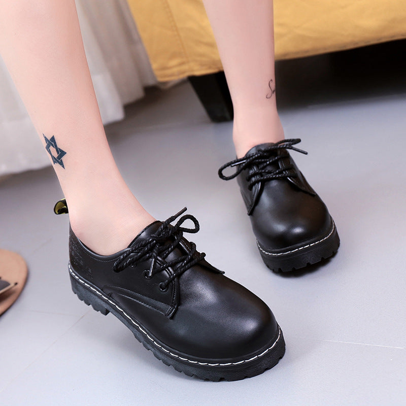 Damen Halbschuhe mit robustem Profil und modischem Schnürdesign Drune
