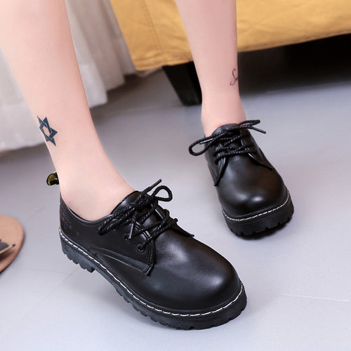 Damen Halbschuhe mit robustem Profil und modischem Schnürdesign Drune