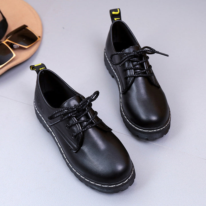 Damen Halbschuhe mit robustem Profil und modischem Schnürdesign Drune