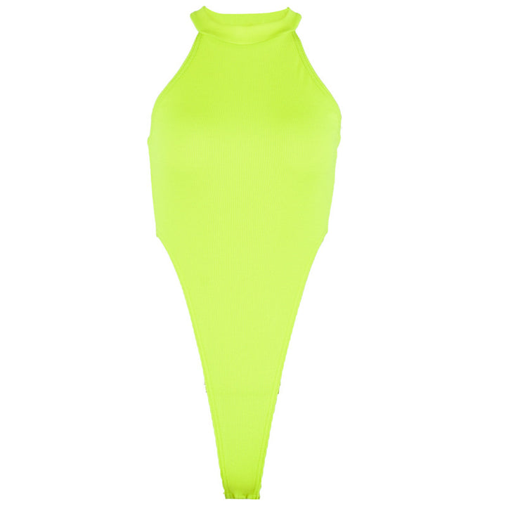Damen Hochgeschlossenes Bodysuit Drune