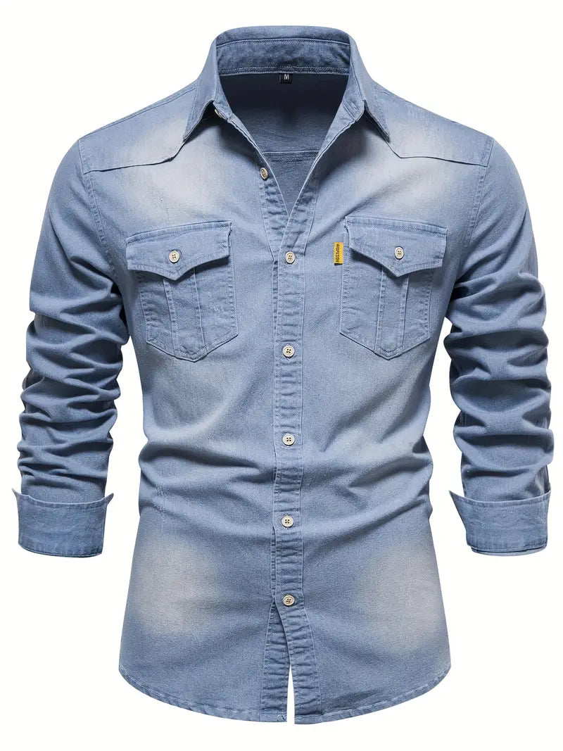 Drune | Denim Hemd