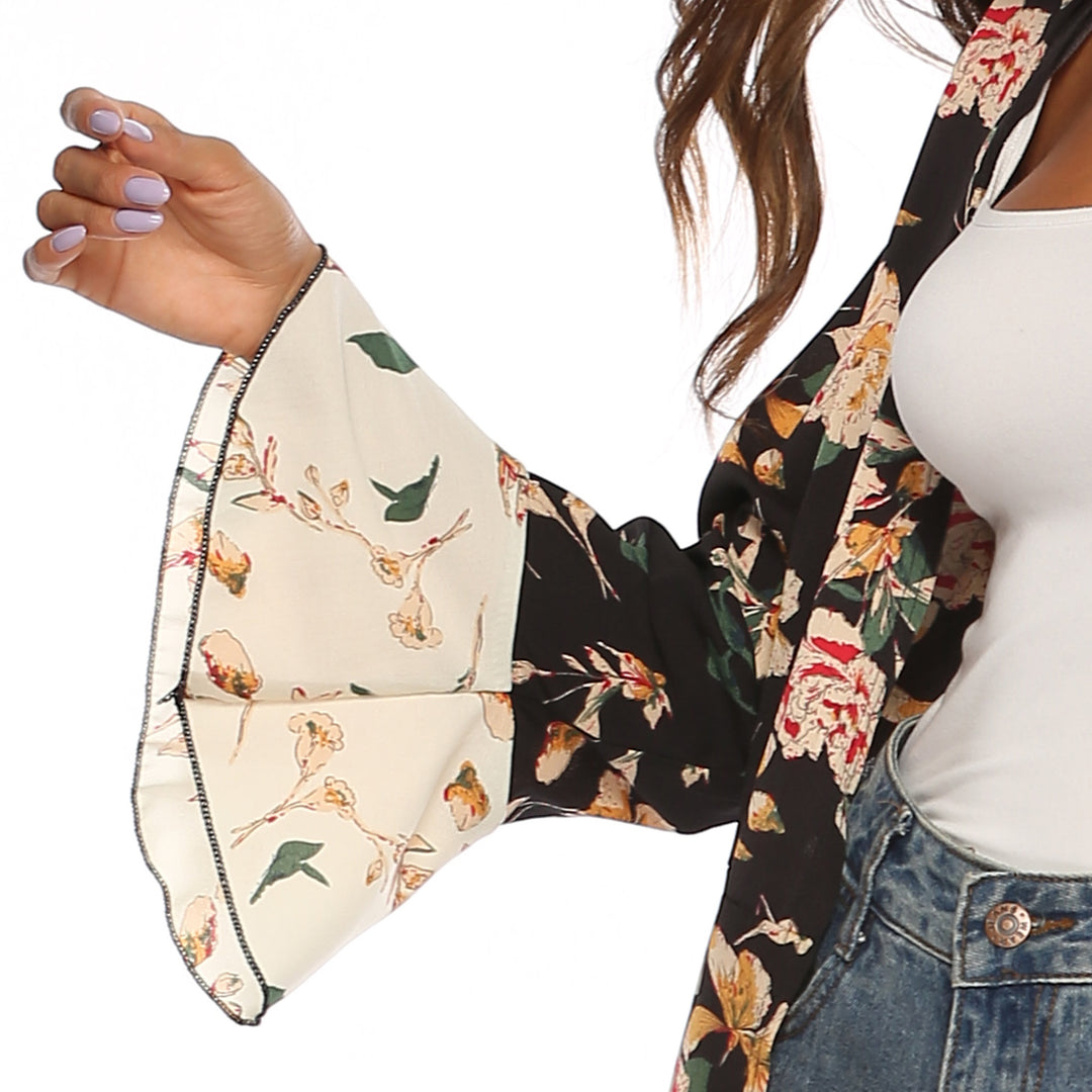 Damen floraler Kimono von Drune
