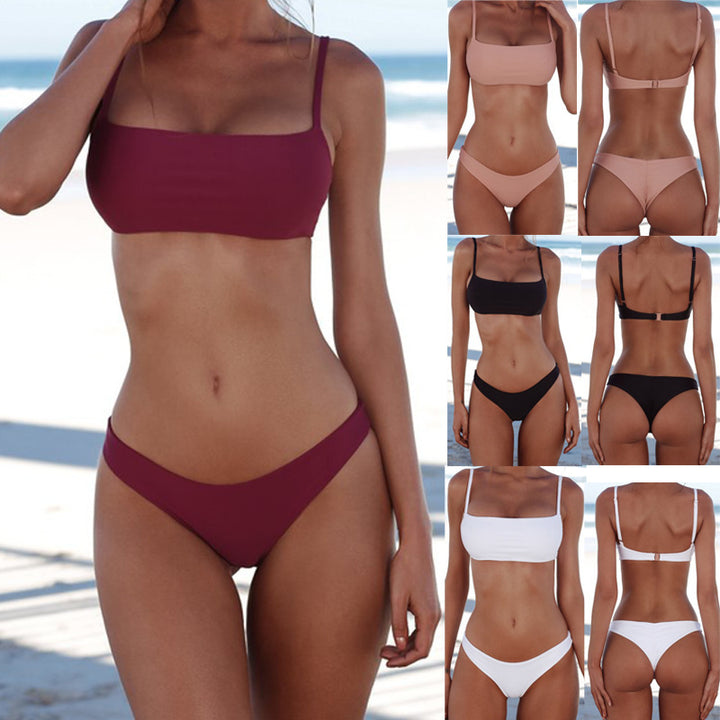 Damen Minimalistischer Bikini-Set Drune