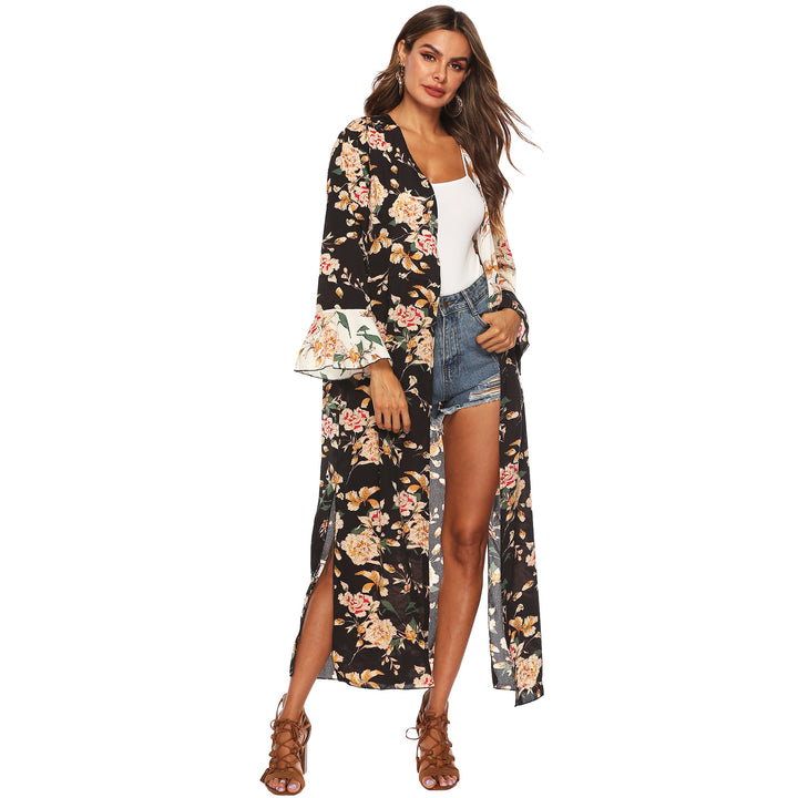 Damen floraler Kimono von Drune