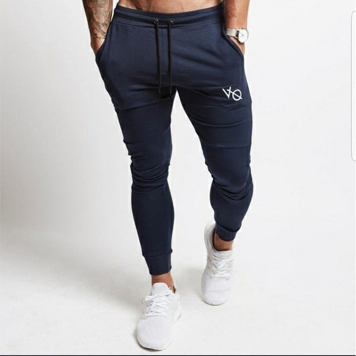 Herren nan sportliche Jogginghose mit schmaler Passform Elastikbund und Kordelzug Drune