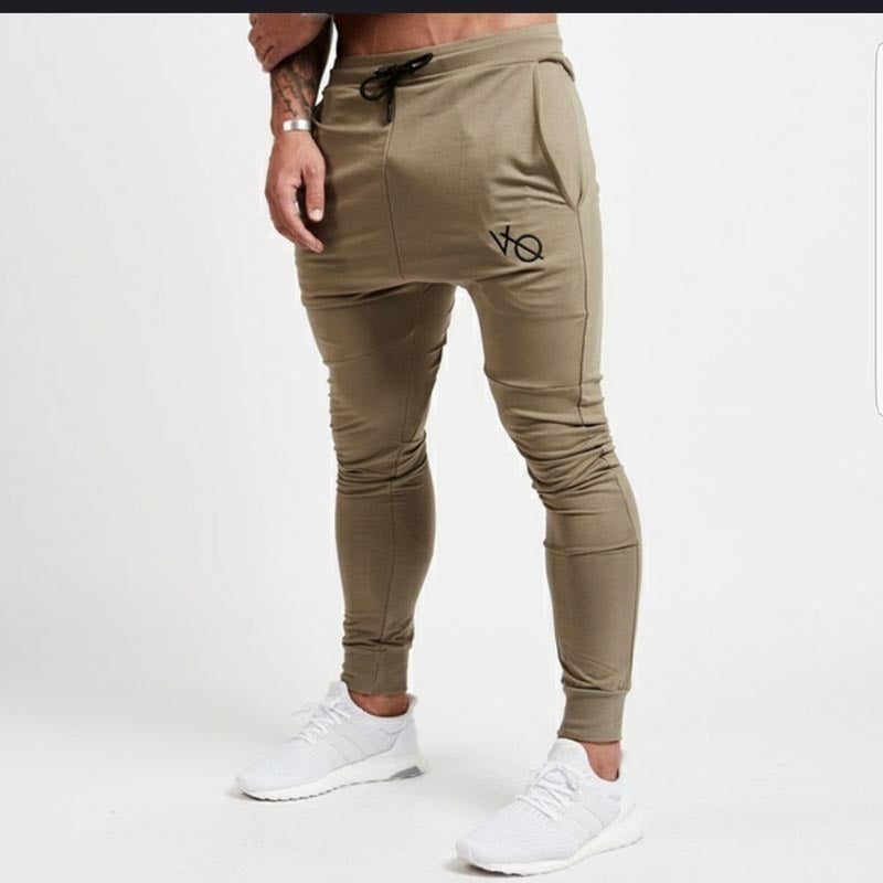 Herren nan sportliche Jogginghose mit schmaler Passform Elastikbund und Kordelzug Drune