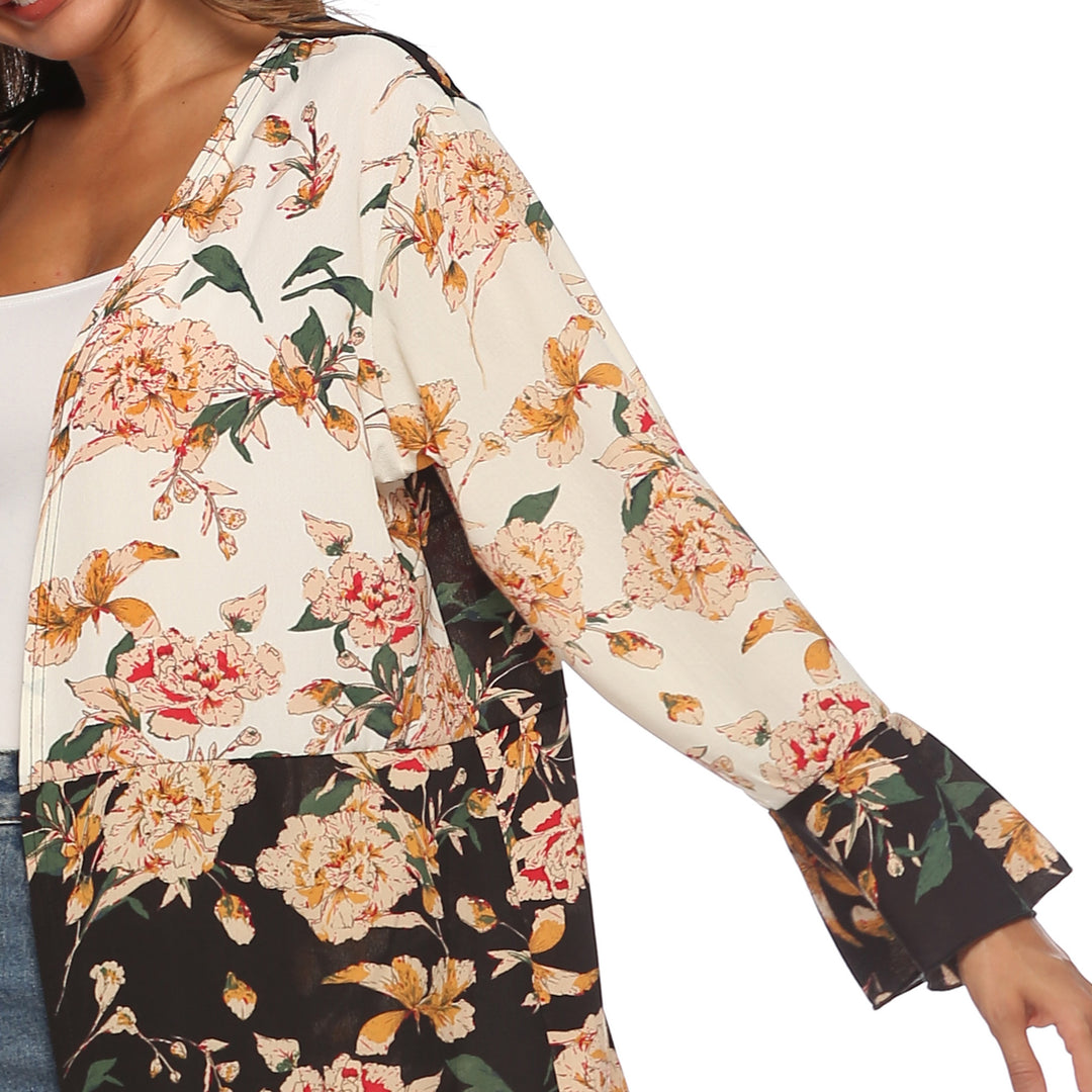 Damen floraler Kimono von Drune
