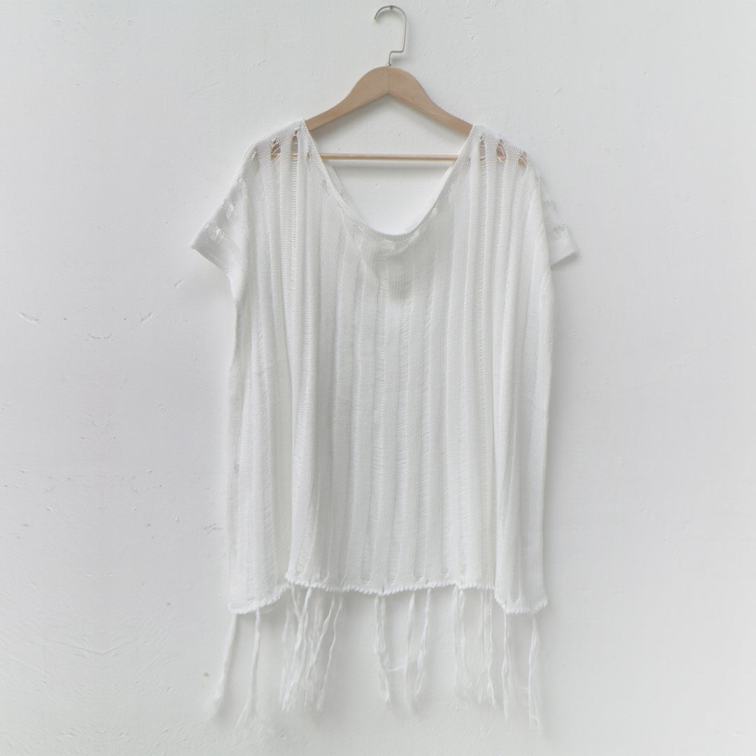 Damen lässige Strickbluse Drune