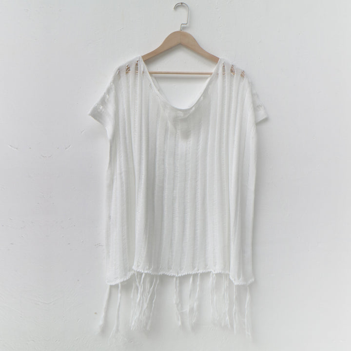 Damen lässige Strickbluse Drune