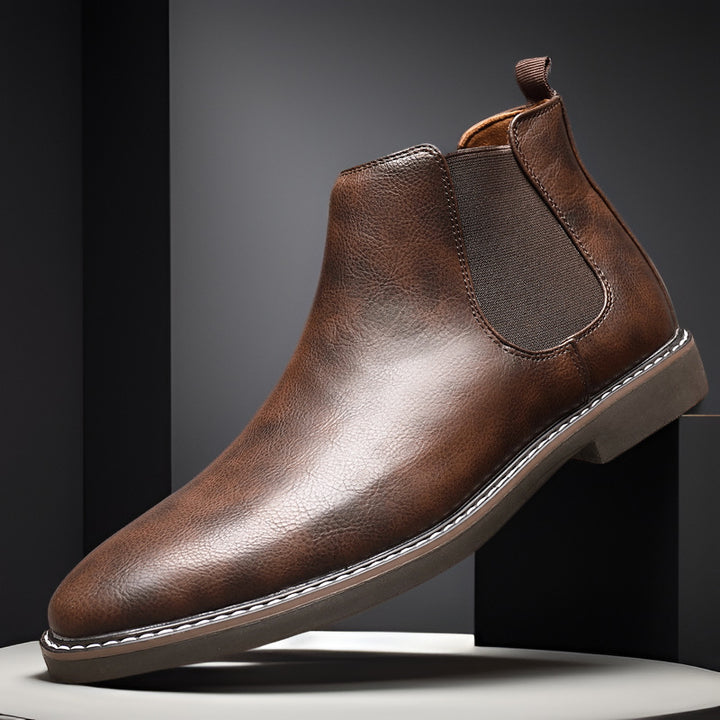 Elegante Herren-Chelsea-Stiefel im britischen Stil